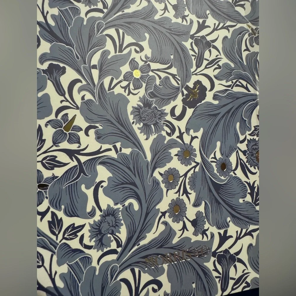 Set of 3 Morris & Co. Notebook / Journals large 9.75” x 7.5” Lined Gold Foil NWT - Picture 7 of 9